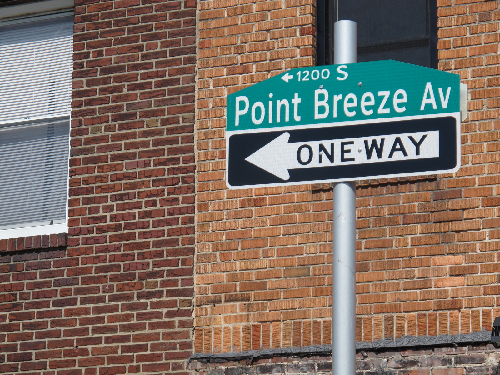 A street scene in the Point Breeze neighborhood of South Philadelphia