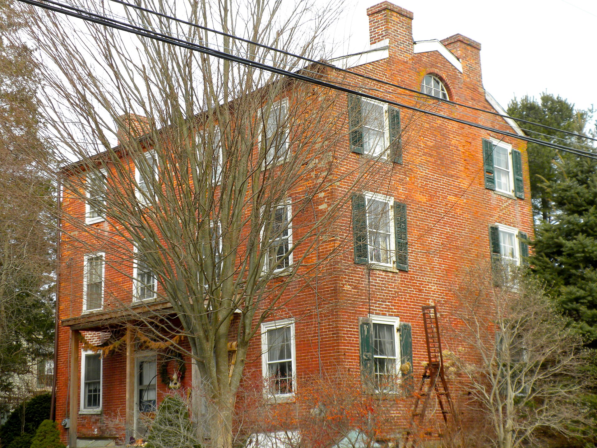 Historic house in the Unionville Village Historic District, East Marlborough Township, Chester County, Pennsylvania
